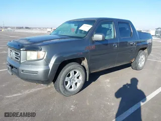 2007 Honda Ridgeline RTS with VIN 2HJYK164X7H540356, listed as a IAAI auction lot 41253937 with 1 mi miles. Bid and sale history available at carsss.com. Image 2.