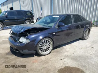 2003 Audi A4 1.8T z VIN WAUJC68E23A273483, wystawiony jako Copart lot #53046315 z przebiegiem 90 609 mil mil oraz Szkoda całkowita • Salvage title. Historia ofert i sprzedaży dostępna na DreamBid. Obrazek 1.