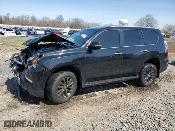 2020 Lexus GX 460 Premium z VIN JTJAM7BX1L5255594, wystawiony jako Copart lot #51371365 z przebiegiem 81 467 mil mil oraz Szkoda całkowita • Salvage title. Historia ofert i sprzedaży dostępna na DreamBid. Obrazek 1.