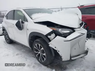 2015 Lexus NX 200t with VIN JTJBARBZXF2002788, listed as a IAAI auction lot 41441116 with 93,922 mi miles. Bid and sale history available at carsss.com. Image 1.