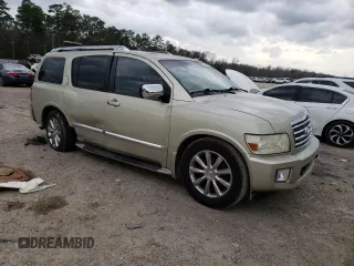 2009 Infiniti QX56 with VIN 5N3AA08D19N901258, listed as a Copart auction lot 42328464 with 226,720 mi miles and Salvage Title. Bid and sale history available at carsss.com. Image 4.