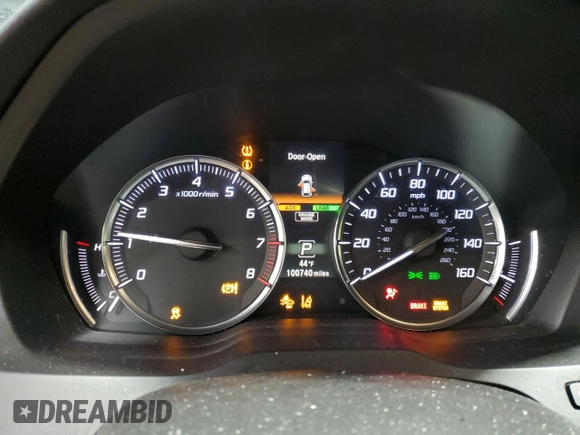2018 Acura MDX w/Technology Pkg with VIN 5J8YD4H55JL000933, listed as a Copart auction lot 89175675 with 100,740 mi miles and Salvage Title. Bid and sale history available at carsss.com. Image 9.