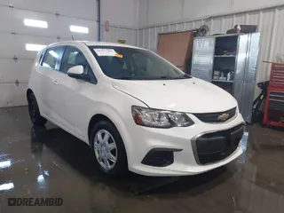 2020 Chevrolet Sonic LT with VIN 1G1JG6SB3L4110788, listed as a IAAI auction lot 41313209 with 69,122 mi miles. Bid and sale history available at carsss.com. Image 1.