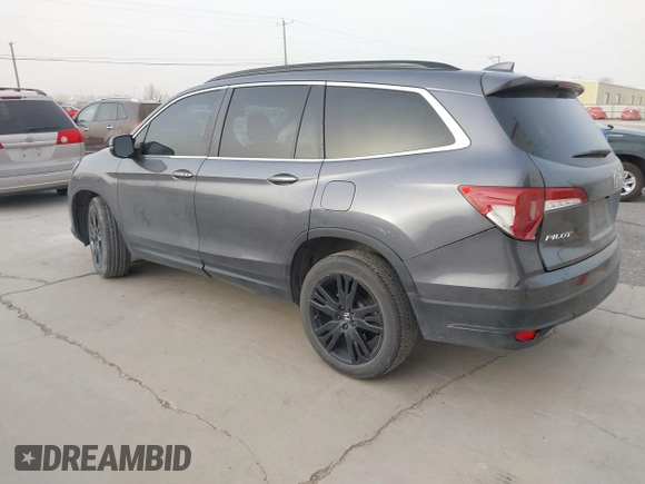 2022 Honda Pilot Special Edition with VIN 5FNYF5H28NB035382, listed as a IAAI auction lot 41792209 with 50,716 mi miles and . Bid and sale history available at carsss.com. Image 3.