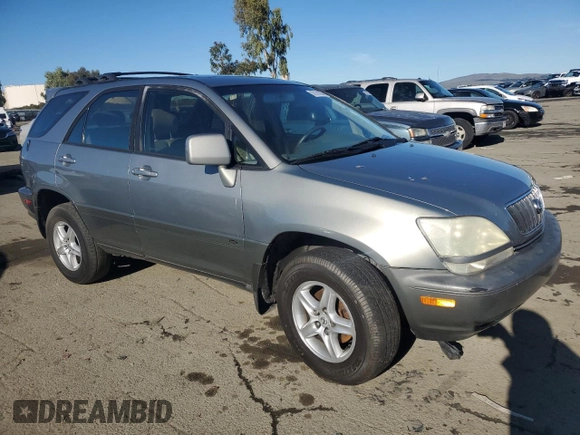 2001 Lexus RX 300 with VIN JTJGF10U910100120, listed as a Copart auction lot 87021804 with 236,824 mi miles and Clean Title. Bid and sale history available at carsss.com. Image 4.