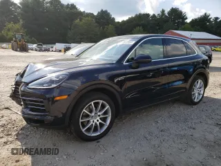 2022 Porsche Cayenne E-Hybrid Hybrid with VIN WP1AE2AY7NDA26356, listed as a Copart auction lot 69035584 with 34,883 mi miles and Salvage title. Bid and sale history available at DreamBid. Image 1.