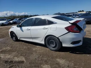 2018 Honda Civic Sedan LX with VIN 2HGFC2F59JH531017, listed as a Copart auction lot 49649905 with 90,252 mi miles and Salvage Title. Bid and sale history available at carsss.com. Image 2.