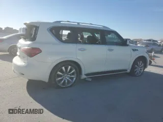 2013 Infiniti QX56 with VIN JN8AZ2NF1D9550803, listed as a Copart auction lot 45905775 with Not provided miles and Salvage title. Bid and sale history available at DreamBid. Image 3.