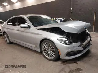 2018 BMW 5 Series 540i xDrive with VIN WBAJE7C53JWD52669, listed as a IAAI auction lot 41634800 with 89,829 mi miles and . Bid and sale history available at DreamBid. Image 1.