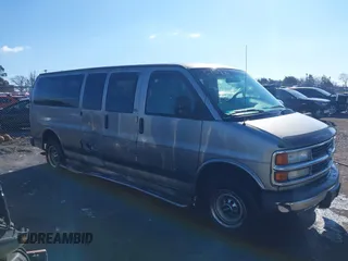 2002 Chevrolet Express with VIN 1GAGG29R821215025, listed as a IAAI auction lot 41615874 with 195,769 mi miles. Bid and sale history available at carsss.com. Image 13.
