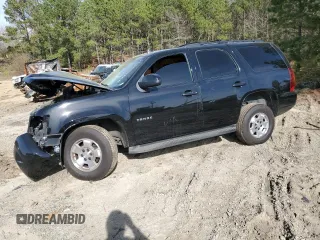 2012 Chevrolet Tahoe LS with VIN 1GNSCAE08CR261494, listed as a Copart auction lot 48569635 with Not provided miles and Salvage title. Bid and sale history available at DreamBid. Image 1.