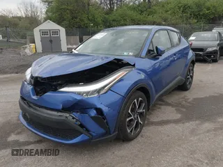 2020 Toyota C-HR LE with VIN NMTKHMBX4LR116336, listed as a IAAI auction lot 42029685 with 77,603 mi miles. Bid and sale history available at carsss.com. Image 6.
