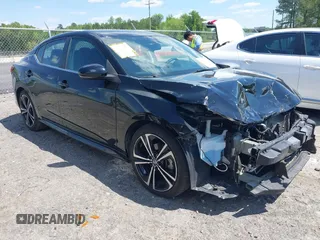 2021 Nissan Sentra SR with VIN 3N1AB8DVXMY238486, listed as a IAAI auction lot 42042979 with 94,550 mi miles and . Bid and sale history available at DreamBid. Image 1.