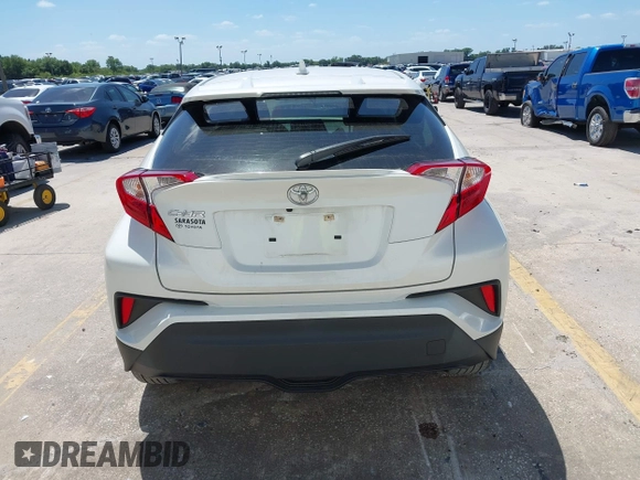 2021 Toyota C-HR LE with VIN JTNKHMBX8M1104427, listed as a IAAI auction lot 41948234 with 24,415 mi miles. Bid and sale history available at carsss.com. Image 16.