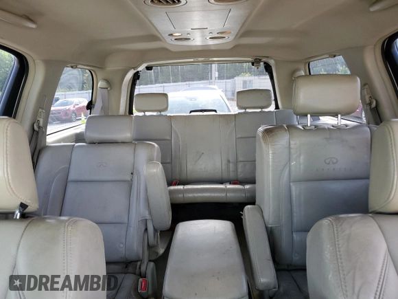 2005 Infiniti QX56 with VIN 5N3AA08C35N804838, listed as a Copart auction lot 60927015 with 171,556 mi miles and Clean title. Bid and sale history available at DreamBid. Image 10.