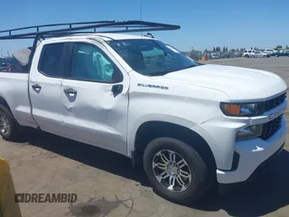 2021 Chevrolet Silverado 1500 Work Truck with VIN 1GCRWAEF9MZ122334, listed as a IAAI auction lot 39596264 with 27,876 mi miles and . Bid and sale history available at DreamBid. Image 1.