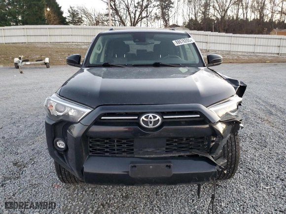 2021 Toyota 4Runner SR5 with VIN JTEEU5JR2M5236156, listed as a Copart auction lot 88678205 with 81,265 mi miles and Salvage Title. Bid and sale history available at carsss.com. Image 5.