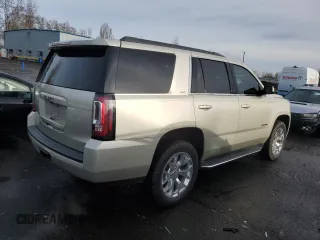 2017 GMC Yukon SLT with VIN 1GKS2BKC5HR192680, listed as a Copart auction lot 86393784 with 45,852 mi miles and Salvage Title. Bid and sale history available at DreamBid. Image 3.