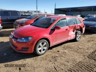 2015 Volkswagen Golf SportWagen TDI SE with VIN 3VWCA7AU4FM504445, listed as a Copart auction lot 77600493 with 108,620 mi miles. Bid and sale history available at carsss.com. Image 1.