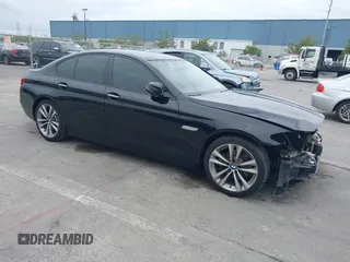 2016 BMW 5 Series 528i with VIN WBA5A5C50GD527995, listed as a IAAI auction lot 42110252 with 78,580 mi miles. Bid and sale history available at carsss.com. Image 1.
