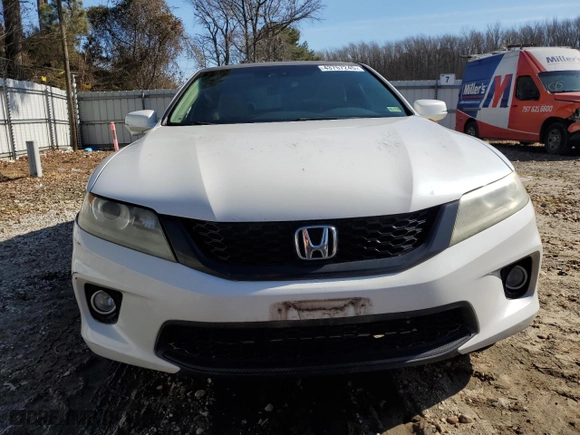 2014 Honda Accord Coupe EX-L with VIN 1HGCT1B86EA003811, listed as a Copart auction lot 43757245 with 105,604 mi miles and Salvage Title. Bid and sale history available at carsss.com. Image 5.