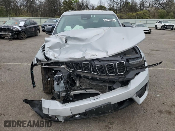 2023 Jeep Grand Cherokee Altitude with VIN 1C4RJHAG8P8850873, listed as a Copart auction lot 56918625 with 23,323 mi miles and Salvage title. Bid and sale history available at DreamBid. Image 5.