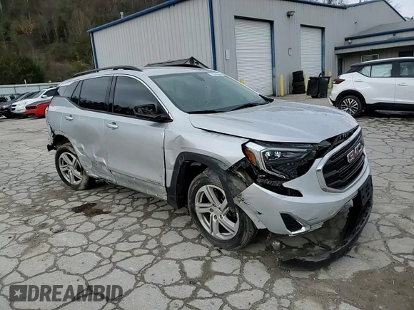 2019 GMC Terrain SLE with VIN 3GKALTEX8KL131271, listed as a Copart auction lot 83336344 with 100,468 mi miles and Salvage Title. Bid and sale history available at carsss.com. Image 12.