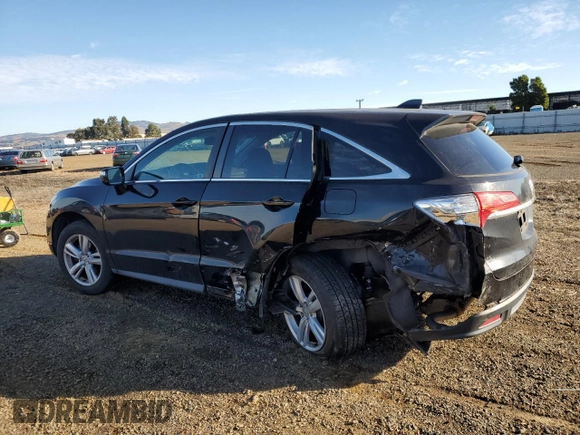 2015 Acura RDX Tech Pkg with VIN 5J8TB3H50FL007449, listed as a Copart auction lot 83007394 with 73,599 mi miles and Salvage Title. Bid and sale history available at carsss.com. Image 2.