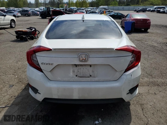 2016 Honda Civic EX-L with VIN 19XFC1F79GE204714, listed as a Copart auction lot 53377405 with 122,309 mi miles and Salvage title. Bid and sale history available at DreamBid. Image 6.