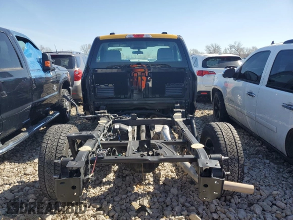 2023 Ford F-150 XL with VIN 1FTMF1CB8PKG03912, listed as a Copart auction lot 88153475 with 16,277 mi miles and Salvage Title. Bid and sale history available at carsss.com. Image 6.