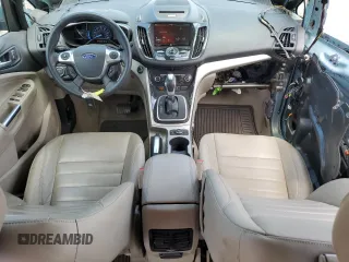 2014 Ford C-Max Energi SEL with VIN 1FADP5CU8EL521374, listed as a Copart auction lot 57348394 with 102,583 mi miles and Clean Title. Bid and sale history available at carsss.com. Image 8.