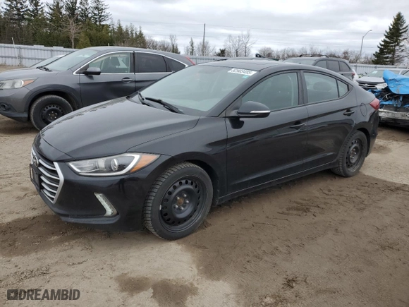 2017 Hyundai Elantra SE with VIN KMHD84LF6HU292416, listed as a Copart auction lot 52903485 with 214,716 mi miles and Clean Title. Bid and sale history available at carsss.com. Image 1.