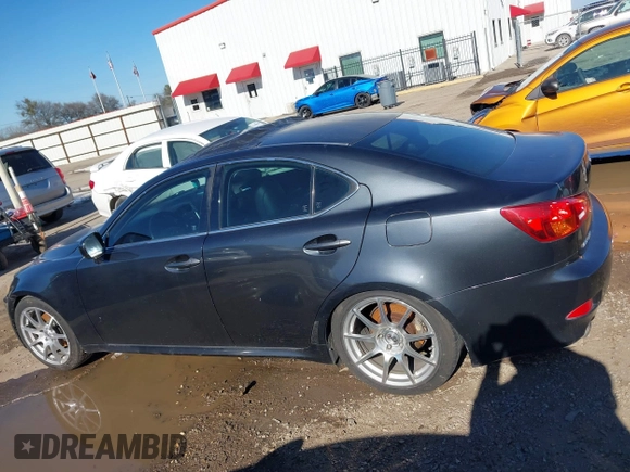 2006 Lexus IS 250 Manual with VIN JTHBK262565014820, listed as a IAAI auction lot 41654752 with 201,412 mi miles. Bid and sale history available at carsss.com. Image 14.