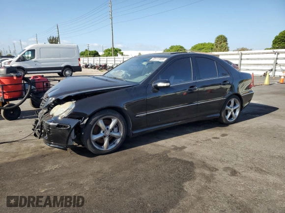 2006 Mercedes-Benz C 230 Sport z VIN WDBRF52H26F783588, wystawiony jako Copart lot #55117035 z przebiegiem 106 074 mil mil oraz Szkoda całkowita • Salvage title. Historia ofert i sprzedaży dostępna na DreamBid. Obrazek 1.