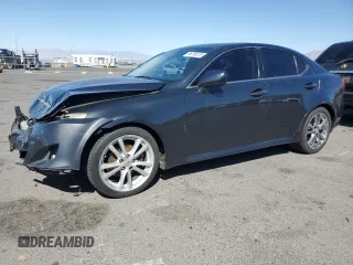 2006 Lexus IS 250 with VIN JTHBK262862010665, listed as a Copart auction lot 56708075 with 211,475 mi miles and Salvage title. Bid and sale history available at DreamBid. Image 1.