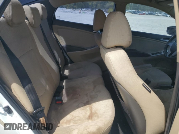 2013 Hyundai Accent GLS with VIN KMHCT4AE8DU310896, listed as a Copart auction lot 53706065 with 247,731 mi miles and Salvage Title. Bid and sale history available at carsss.com. Image 10.