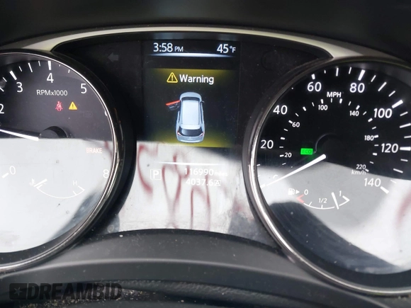 2016 Nissan Rogue S with VIN JN8AT2MT2GW014795, listed as a IAAI auction lot 41393853 with 116,990 mi miles and . Bid and sale history available at DreamBid. Image 15.