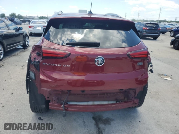 2023 Buick Encore GX Select with VIN KL4MMDSL2PB133100, listed as a Copart auction lot 56519435 with 52,287 mi miles and Salvage title. Bid and sale history available at DreamBid. Image 6.