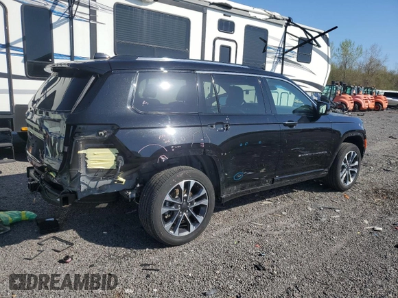 2022 Jeep Grand Cherokee Overland with VIN 1C4RJKDG1N8538318, listed as a Copart auction lot 53633625 with 22,913 mi miles and Salvage title. Bid and sale history available at DreamBid. Image 3.