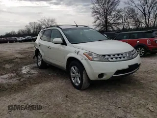 2006 Nissan Murano S with VIN JN8AZ08T96W419242, listed as a Copart auction lot 47344435 with Not Provided miles and Clean Title. Bid and sale history available at carsss.com. Image 11.