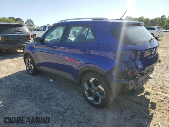 2023 Hyundai Venue Limited with VIN KMHRC8A30PU215947, listed as a Copart auction lot 53524615 with 52,681 mi miles and Salvage Title. Bid and sale history available at DreamBid. Image 2.