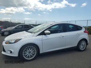 2014 Ford Focus Titanium with VIN 1FADP3N21EL271525, listed as a Copart auction lot 59819135 with 87,707 mi miles and Clean title. Bid and sale history available at DreamBid. Image 1.