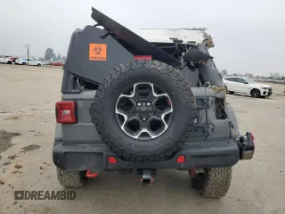 2020 Jeep Wrangler Unlimited Recon with VIN 1C4HJXFN1LW307240, listed as a Copart auction lot 85742484 with Not provided miles and Salvage title. Bid and sale history available at DreamBid. Image 6.