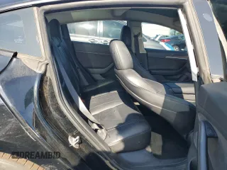 2022 Tesla Model 3 with VIN 5YJ3E1EA1NF374390, listed as a Copart auction lot 52709455 with 44,212 mi miles and Non Repairable. Bid and sale history available at carsss.com. Image 10.