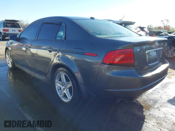 2005 Acura TL with VIN 19UUA662X5A050563, listed as a IAAI auction lot 41817787 with 244,739 mi miles. Bid and sale history available at carsss.com. Image 3.