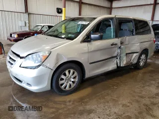 2006 Honda Odyssey LX z VIN 5FNRL38246B056684, wystawiony jako Copart lot #58917745 z przebiegiem 167 067 mil mil oraz Szkoda całkowita • Salvage title. Historia ofert i sprzedaży dostępna na DreamBid. Obrazek 1.