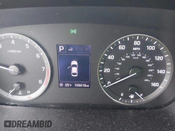 2017 Hyundai Sonata 2.4L with VIN 5NPE24AF9HH577098, listed as a IAAI auction lot 41536011 with 109,419 mi miles and . Bid and sale history available at DreamBid. Image 7.