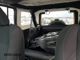 2021 Jeep Wrangler Unlimited Sport S with VIN 1C4HJXDG4MW609644, listed as a Copart auction lot 55459145 with 55,400 mi miles and Salvage title. Bid and sale history available at DreamBid. Image 10.