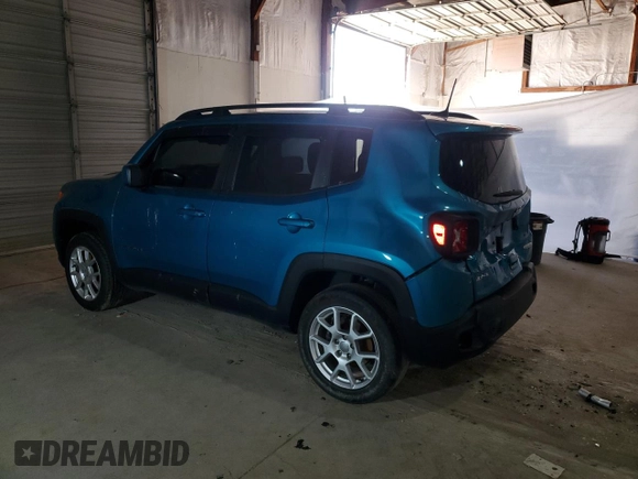 2020 Jeep Renegade Latitude z VIN ZACNJBBB2LPL23877, wystawiony jako Copart lot #51942675 z przebiegiem 67 720 mil mil oraz Szkoda całkowita • Salvage title. Historia ofert i sprzedaży dostępna na DreamBid. Obrazek 2.