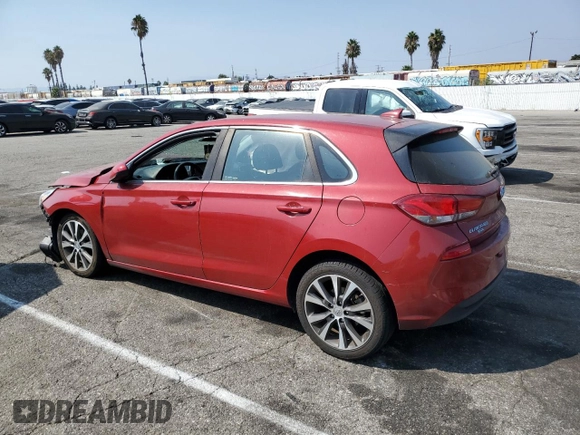 2019 Hyundai Elantra GT with VIN KMHH35LE9KU102791, listed as a Copart auction lot 71673744 with 93,191 mi miles and Salvage Title. Bid and sale history available at carsss.com. Image 2.